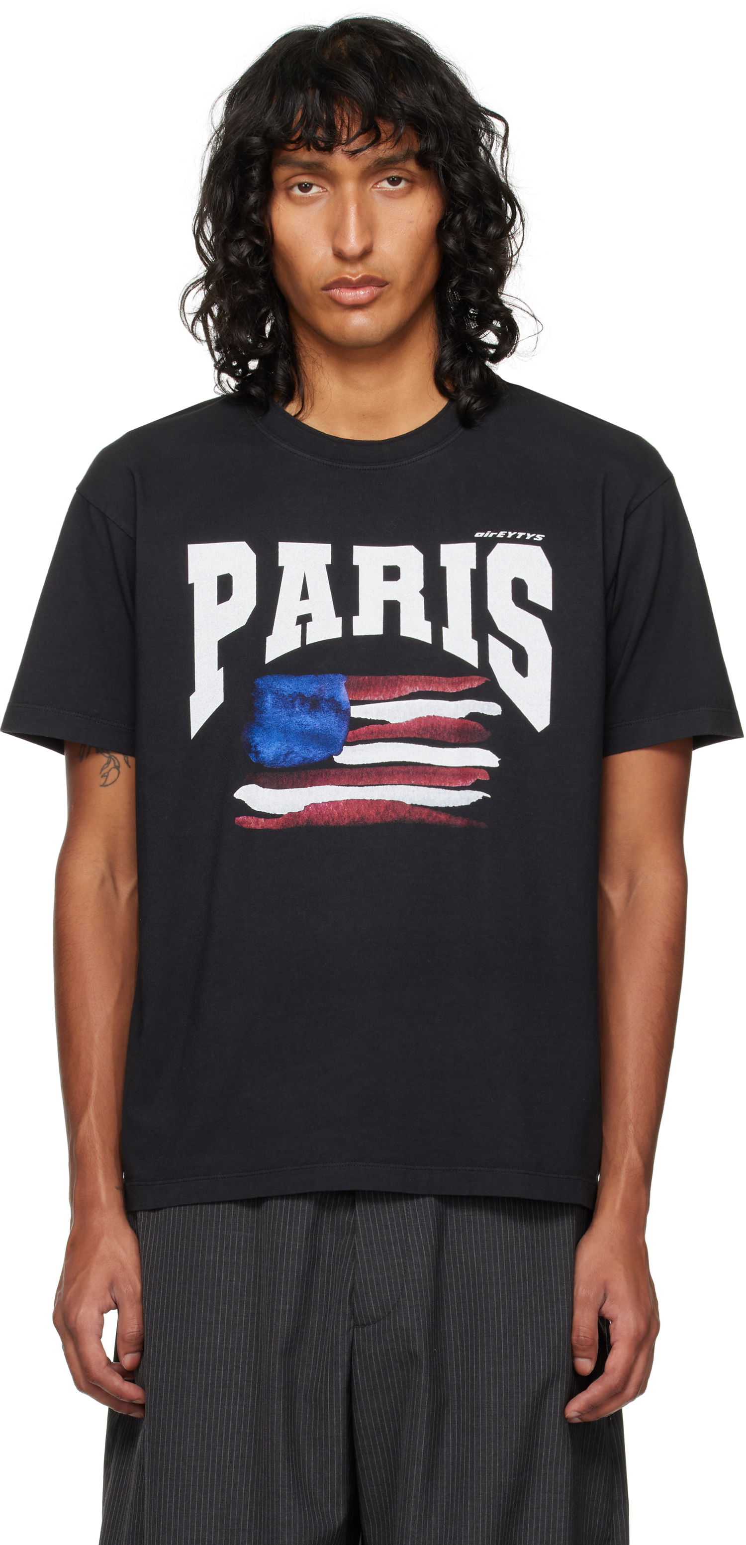 T-shirt Eytys Leon T-shirt Sort | A330011, 0