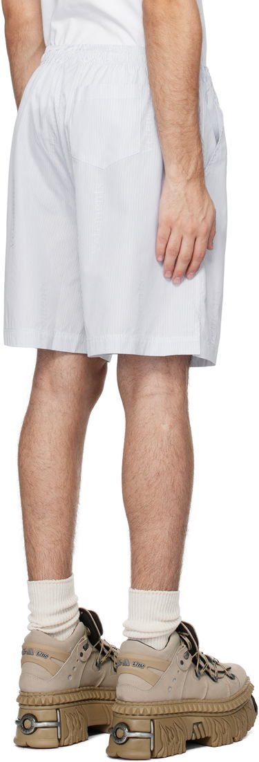 Shorts VETEMENTS Pinstripe Shorts Hvid | UA66SS400N, 2
