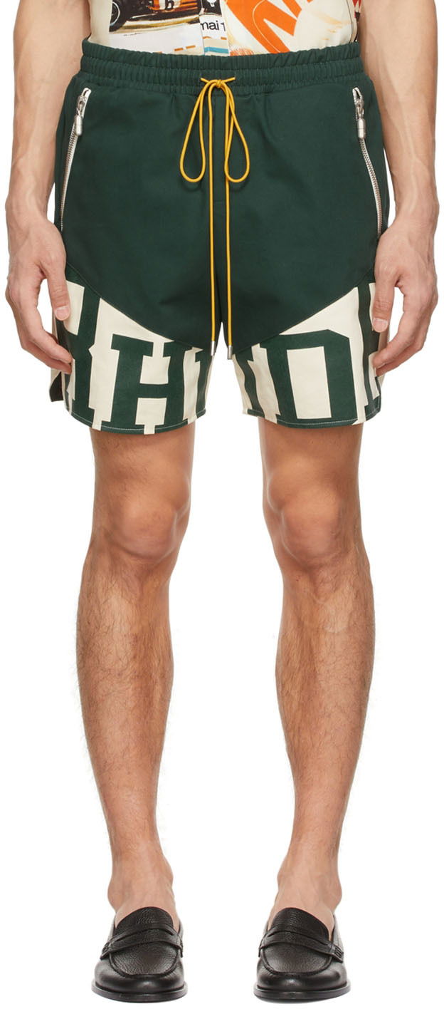 Shorts Rhude Rhude Cotton Shorts Grøn | RHSS22SH04186626, 0