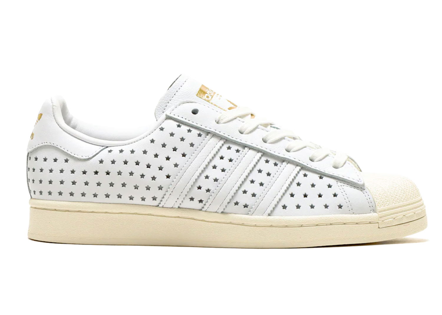 Sneakers og sko adidas Originals Superstar Atmos Exclusive Gold Star Hvid | FZ6538, 0