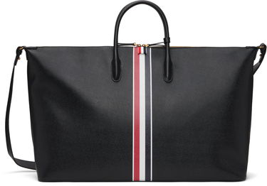 Rejsetaske Thom Browne Thom Browne Pebble Grain Duffle Bag Sort | UAG217A-00198, 0