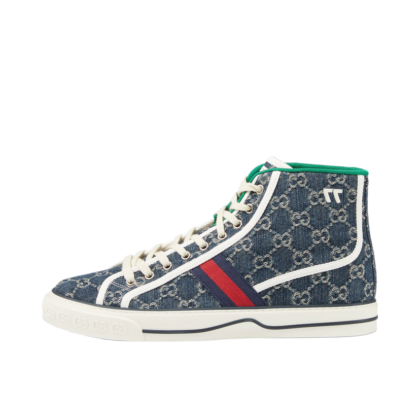 Sneakers og sko Gucci Tennis 1977 High Top Blå | 6258072KQ904464