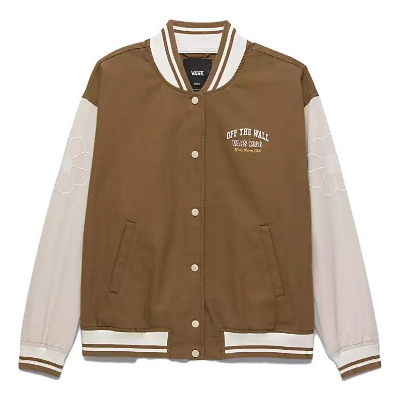 Bomberjakke Vans Music Lovers Club Bomber Jacket Brun | VN0007580E0, 0