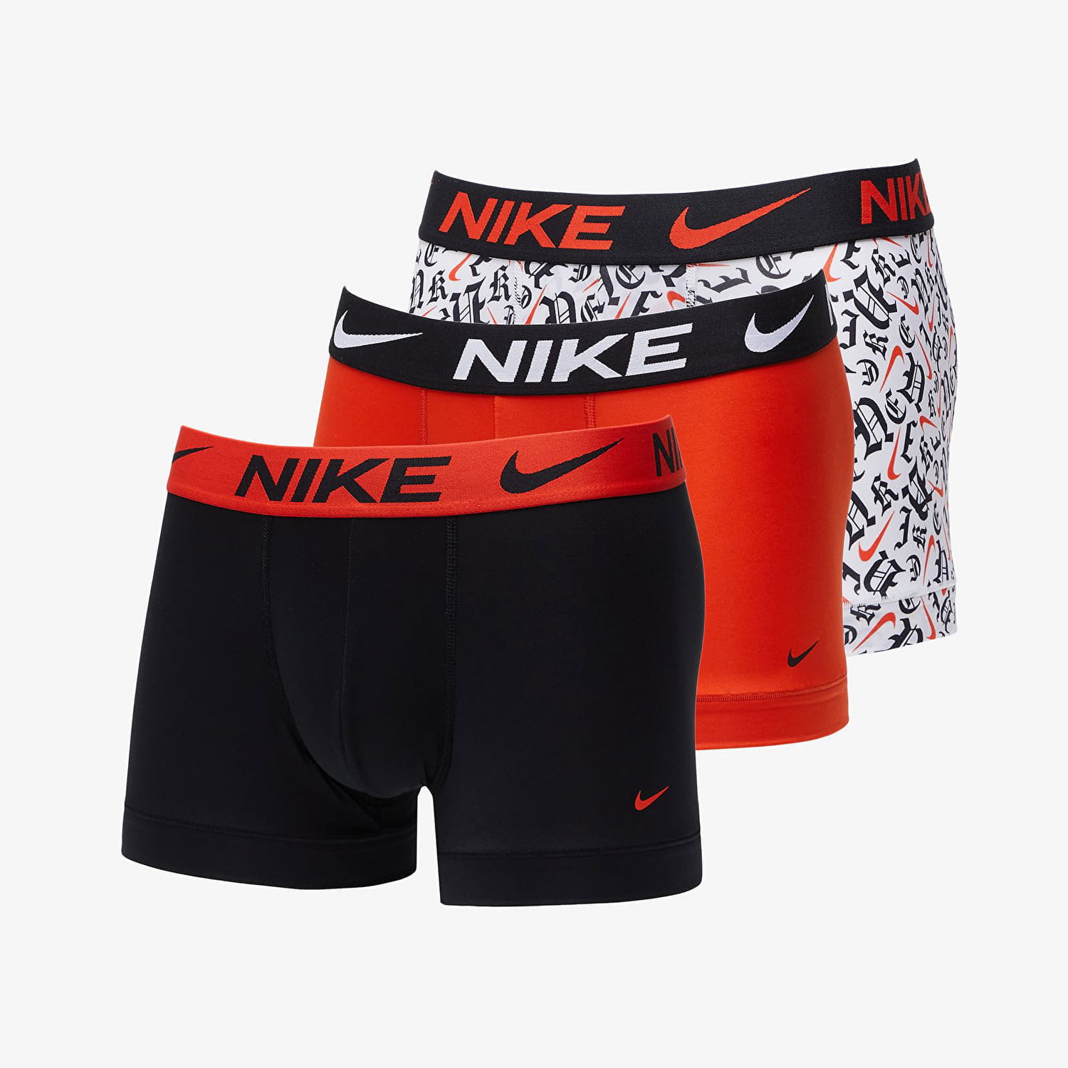 Undertøj og sokker Nike Boxers Trunk 3-Pack Multicolour Flerfarvet | 000PKE1156-EZA, 0