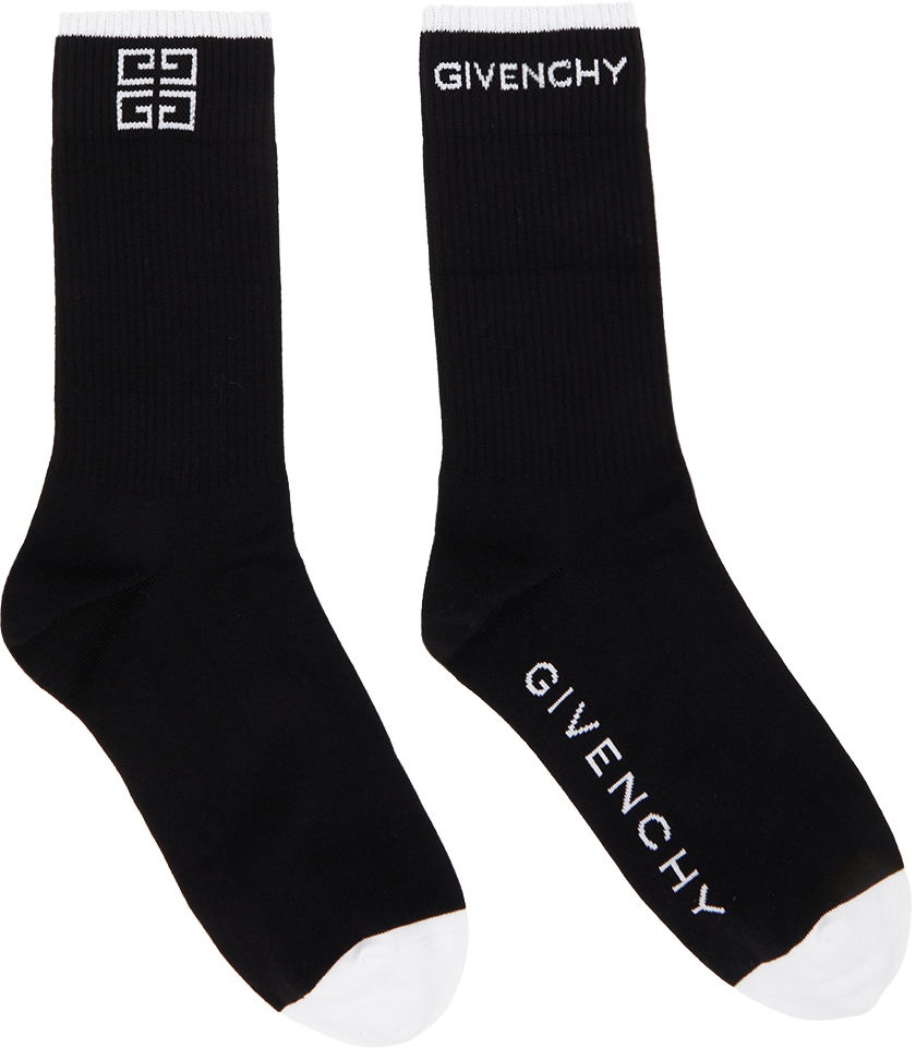 Sokker Givenchy Givenchy 4G Socks Sort | BMB02A4037, 0
