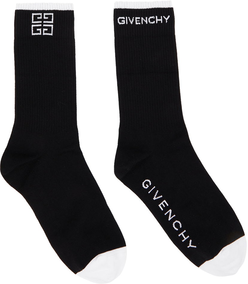 Sokker Givenchy Givenchy 4G Socks Sort | BMB02A4037