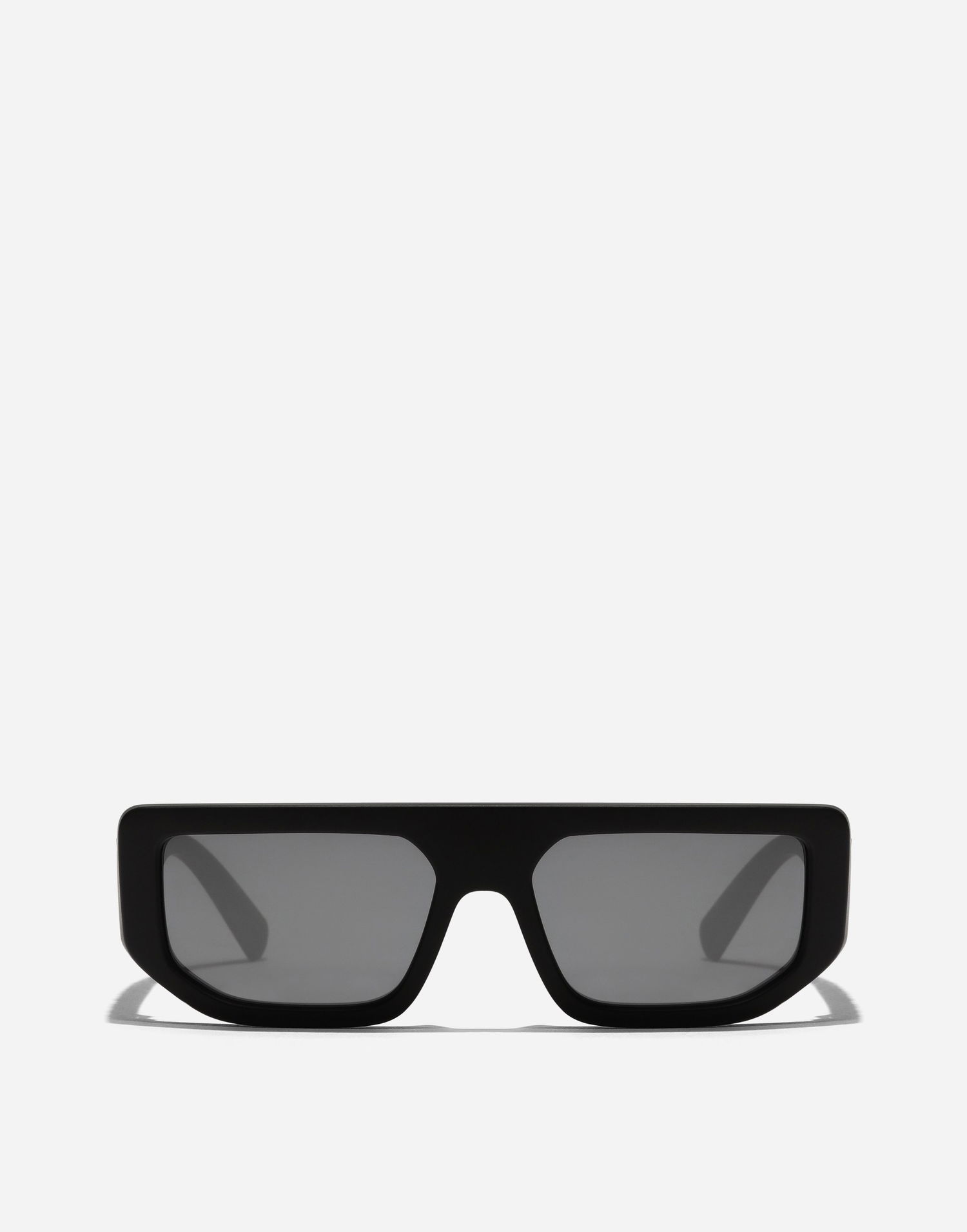 Solbriller Dolce & Gabbana Dg Logo Rectangular Sunglasses Sort | VG6203VN56G9V000, 0