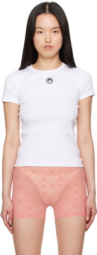 Marine Serre Moon Logo Baby Fit T-shirt