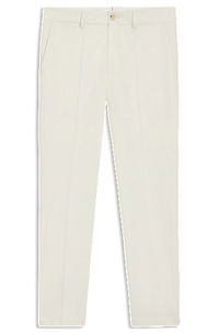 Slim-Fit Stretch Double-Faced Trousers
