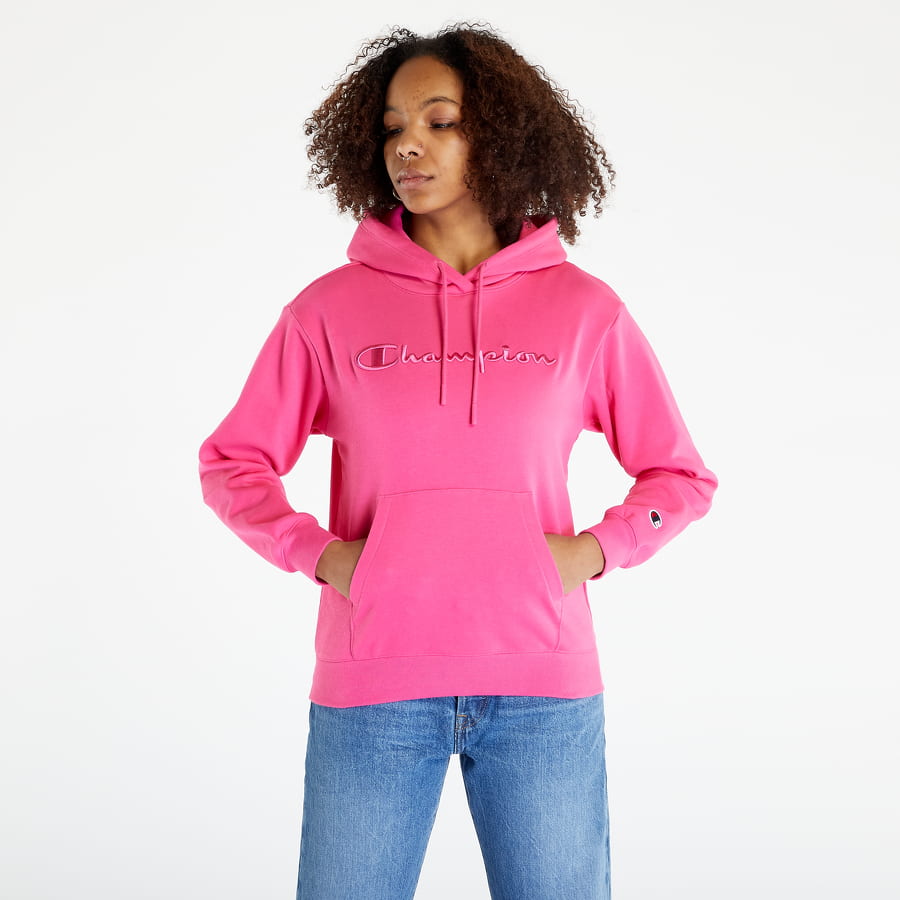 Sweatshirt Champion Hooded Sweatshirt Lyserød | 116046 CHA PS025, 0