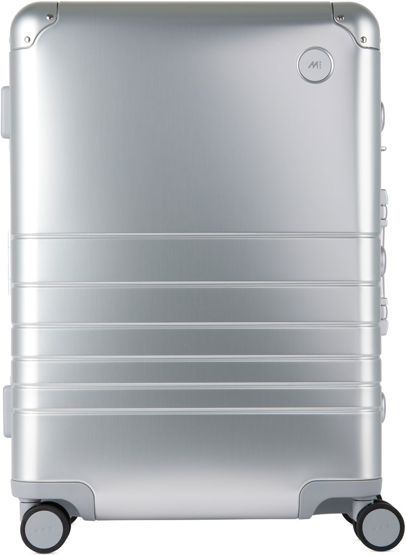 Kuffert Monos Aluminum Check-In Medium Suitcase Metalisk | MN0010-0068-24