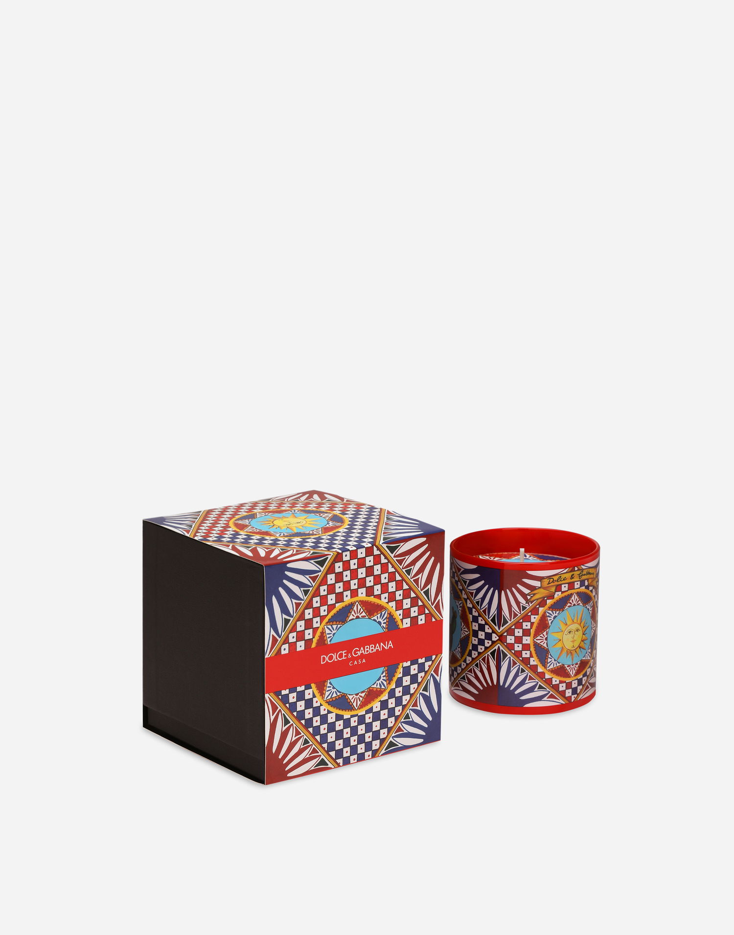 Stearinlys Dolce & Gabbana Dolce & Gabbana Wild Jasmine Glass Scented Candle Rød | TCC159TCAG3UC112, 1