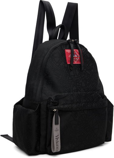 Rygsæk Vivienne Westwood Vivienne Westwood Tangled Orb Jacquard George Backpack Sort | 4A020006U-W016Q-, 4