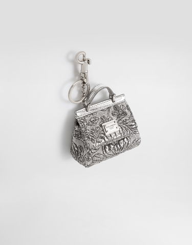 Nøgleringe Dolce & Gabbana Brocade Airpods Case Keychain Onesize Metalisk | BI3260AR81780998, 1
