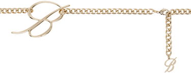 Bælter Blumarine Blumarine 'B' Monogram Chain Belt Metalisk | A422W299A, 0