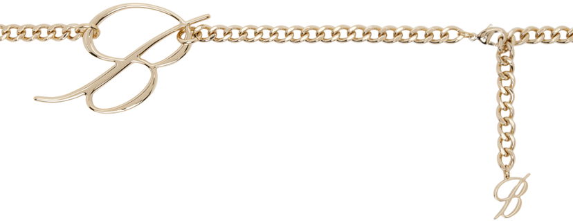 Bælter Blumarine Blumarine 'B' Monogram Chain Belt Metalisk | A422W299A