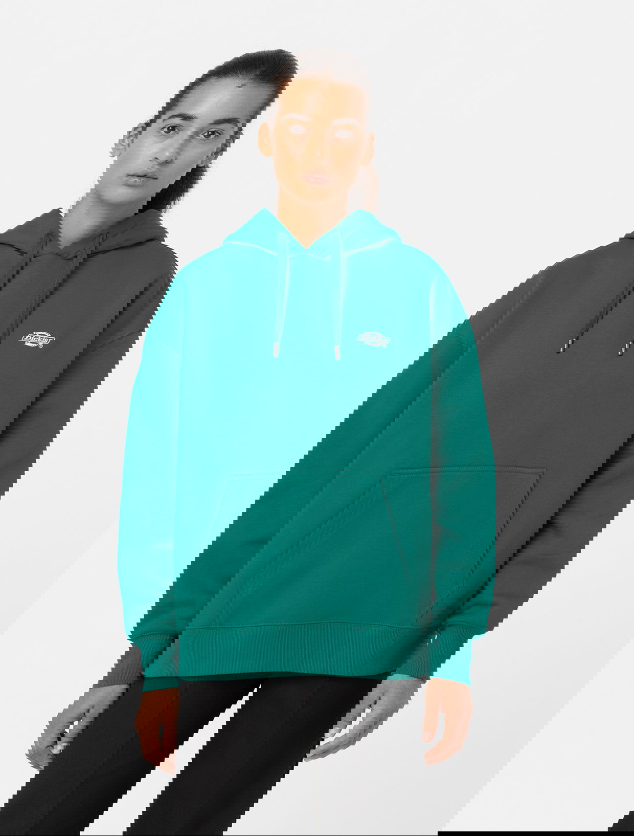 Sweatshirt Dickies Summerdale Hoodie Grøn | 0A4XYW, 0