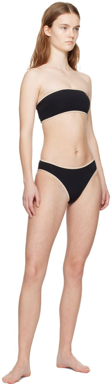 Badetøj TOTEME Edge Bandeau Bikini Top Sort | 241-WSW1041/WSW1040-FB0097, 3