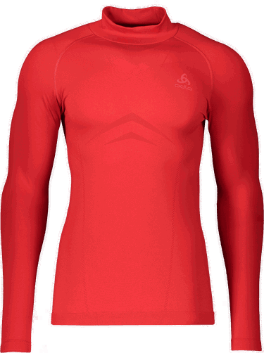 T-shirt Odlo Odlo Performance Fundamentals Light Turtle Neck Long Sleeve Underwear Shirt Rød | 197452-36100, 0