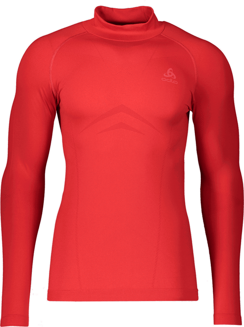 T-shirt Odlo Odlo Performance Fundamentals Light Turtle Neck Long Sleeve Underwear Shirt Rød | 197452-36100