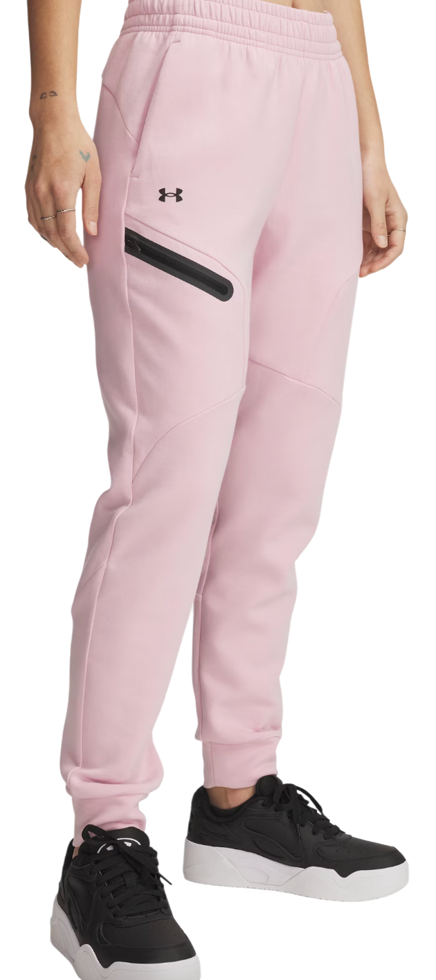 Joggingbukser Under Armour Unstoppable Fleece Joggers Lyserød | 1379846-647, 0