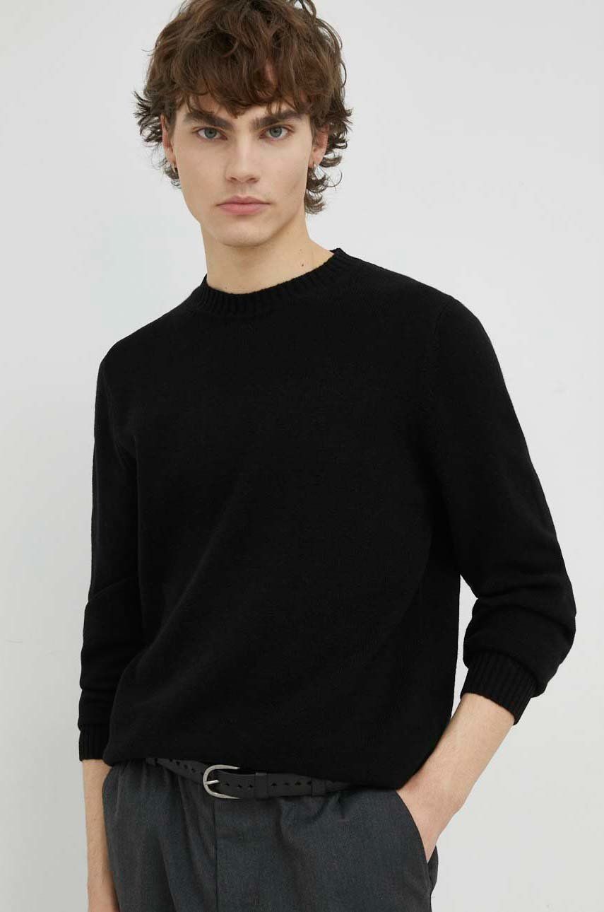 Sweater Samsoe Samsoe Sylli Crewneck Knit Sort | M20500076, 0