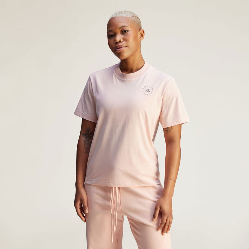T-shirt adidas Performance adidas by Stella McCartney TrueCasuals Regular T-Shirt Lyserød | JI5163