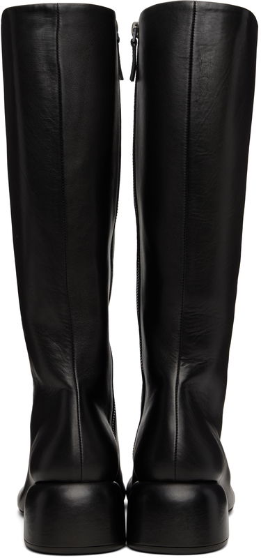 Frakker Marsèll Marsell Basata Tall Boots Sort | MW8099 P010, 1