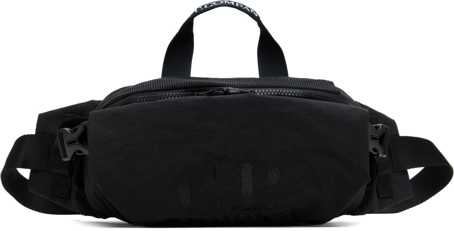 Taljetaske C.P. Company C.P. Company Paper Touch Belt Bag Sort | 18CMAC298A-110188G, 0