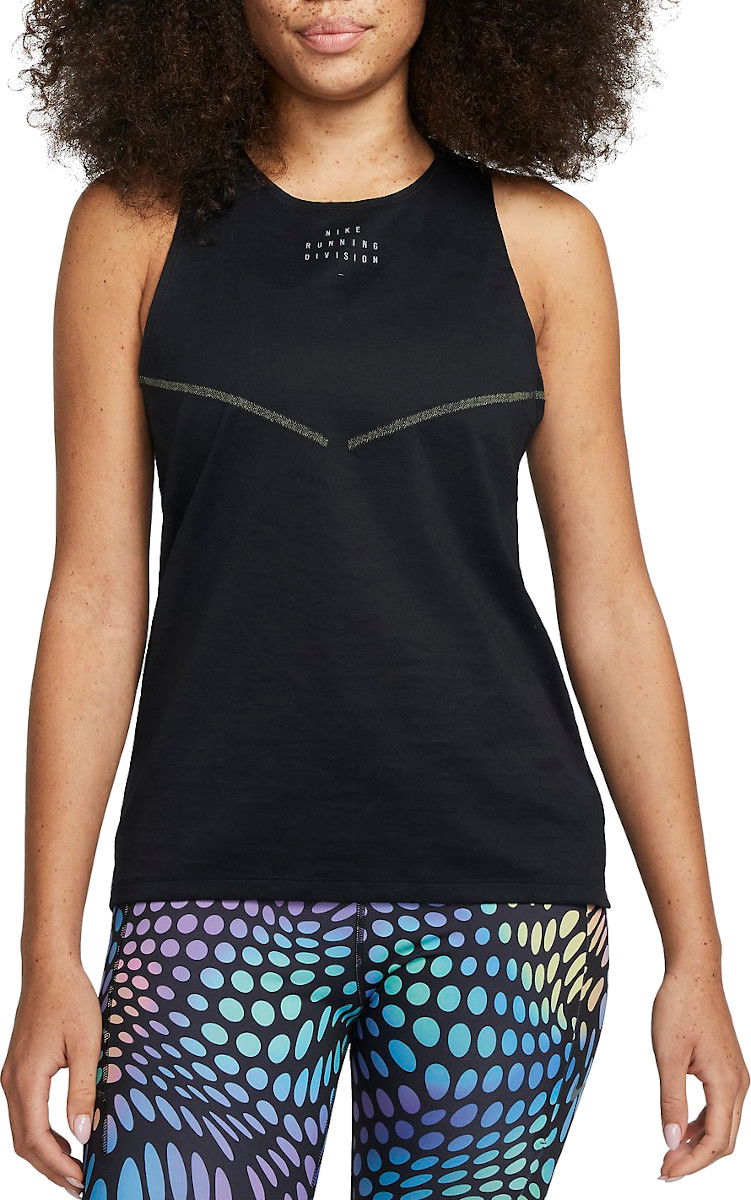 Tanktop Nike Women's Running Tank Top Sort | dm7558-010