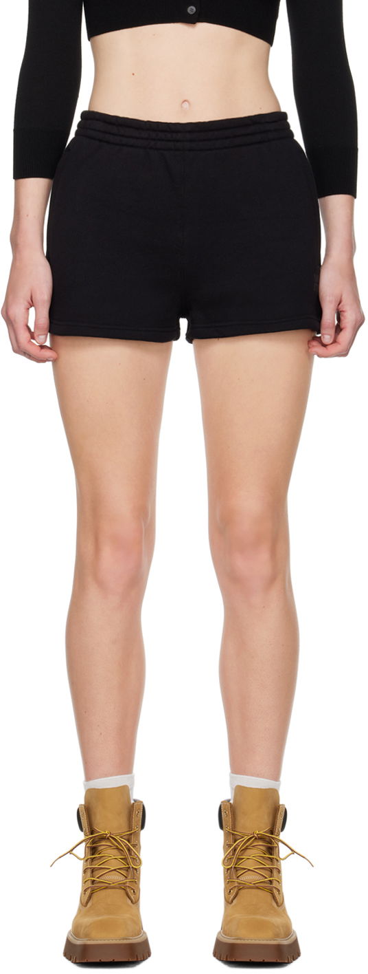 Shorts Alexander Wang Logo Shorts Sort | 4CC3244400, 0