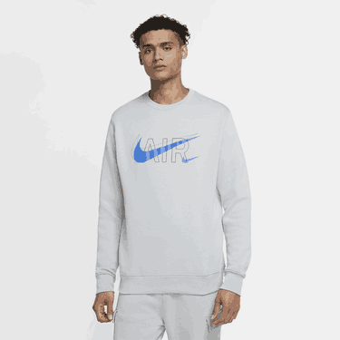 Sweatshirt Nike mikina s kulatým Hvid | DD9699-077, 0
