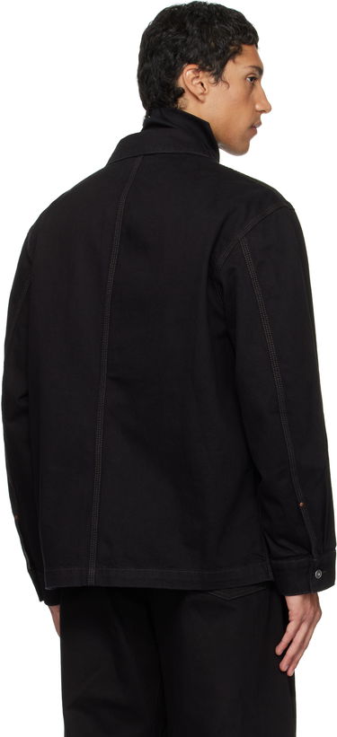 Skjorte LEMAIRE Lemaire Workwear Denim Overshirt Sort | OV1024 LD1064, 2