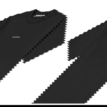 T-shirt Acne Studios Extorr Stamp Logo Sort | BL0278-900, 0