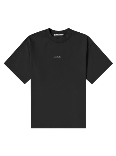 T-shirt Acne Studios Extorr Stamp Logo Sort | BL0278-900