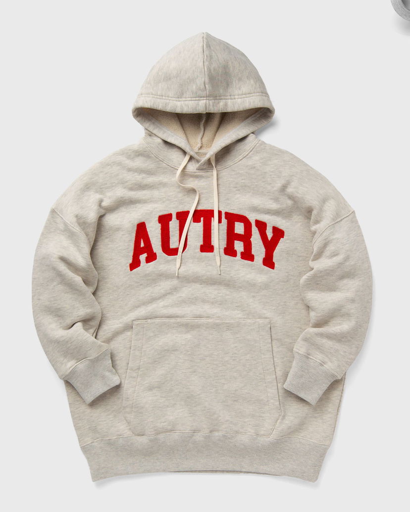 Sweatshirt Autry Oversized Fleece Hoodie Grå | HOPW525M
