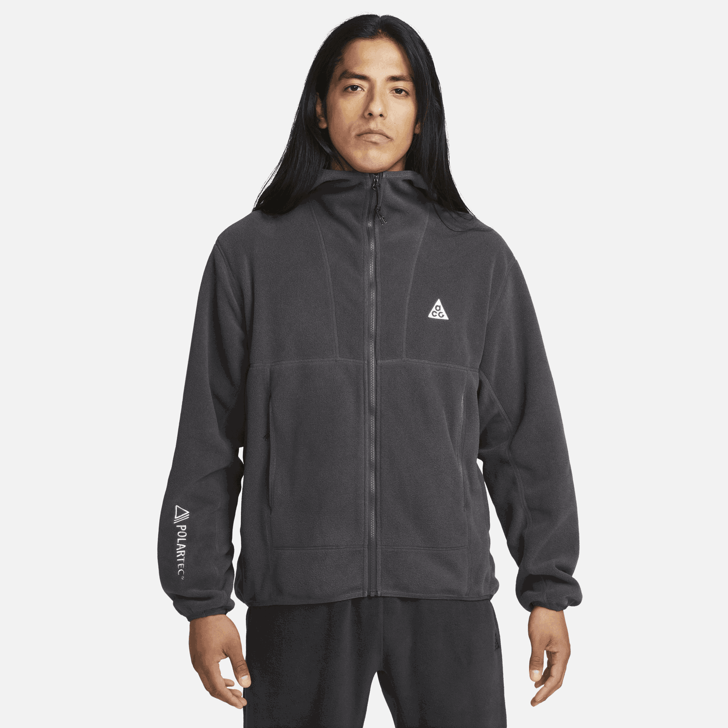 Sweatshirt Nike ACG „Wolf Tree“ Polartec® Grå | FB8082-060, 0