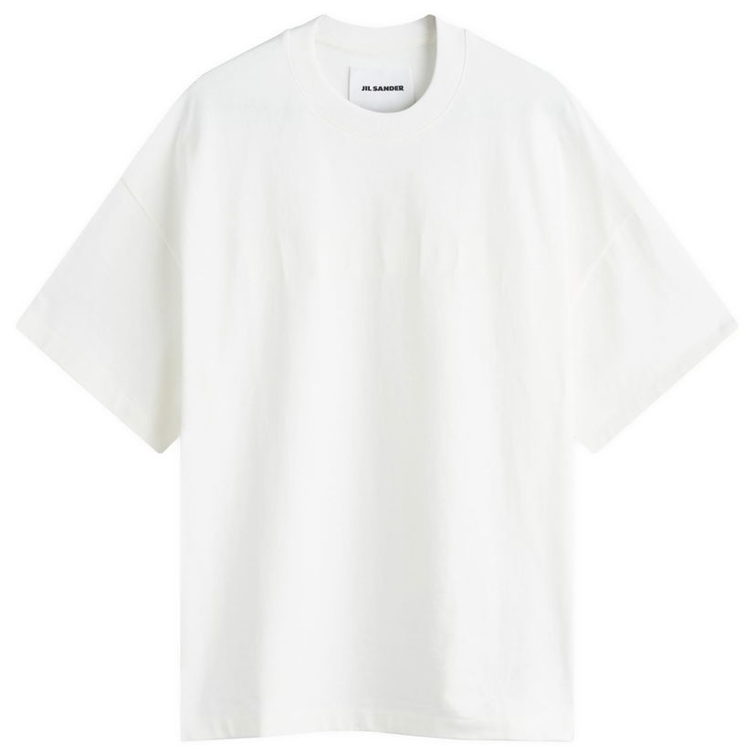 T-shirt Jil Sander Lightweight Stiff T-Shirt Hvid | J21GC0168-J20243-102