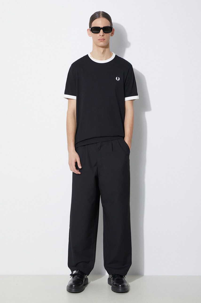 Bukser Vans Pleat Front LX Trousers Sort | VN000GVYBLK1, 1