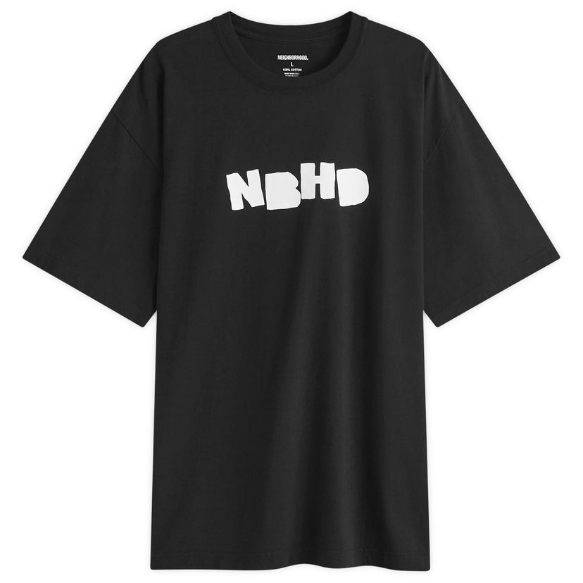 T-shirt Neighborhood SS-7 T-Shirt Sort | 242PCNH-ST07-BLK