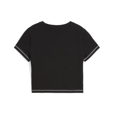 Crop top Puma DARE TO Textured Baby Tee Sort | 629806_01, 4