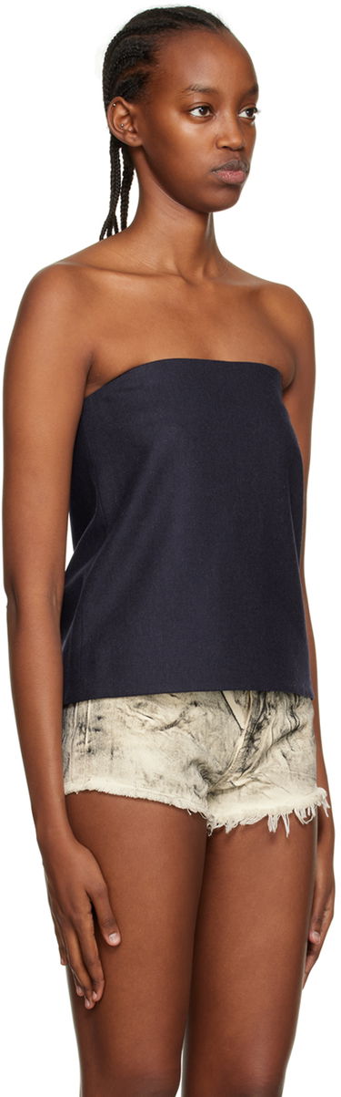 Tanktop We11done We11done Tube Top Mørkeblå | WD-BL3-22-134-W-NV, 1