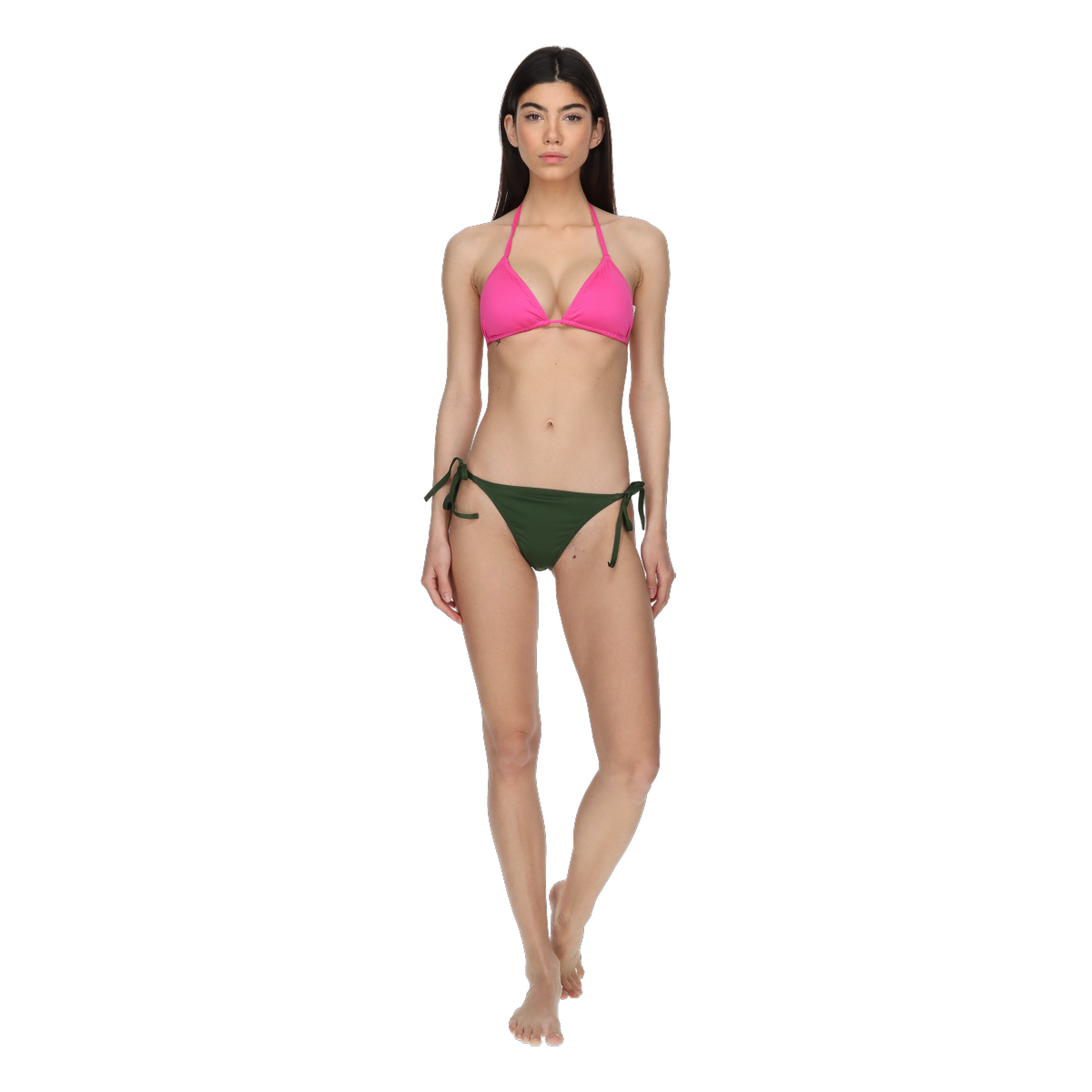 Badetøj Champion Triangle Top Tie-Side Bikini Flerfarvet | CHA231F002-8U, 0