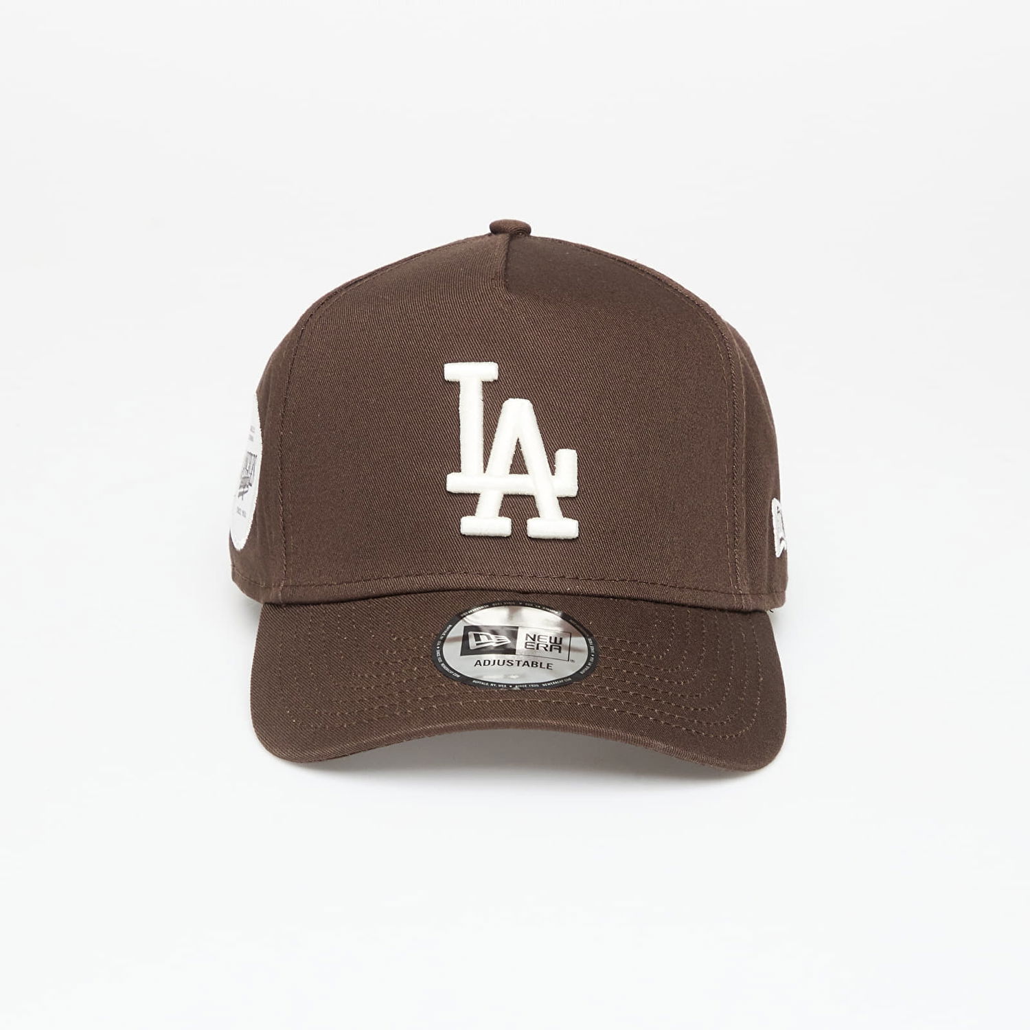 Kasket New Era LA Dodgers MLB Sidepatch 9FORTY E-Frame Adjustable Cap Brun | 60758971, 0