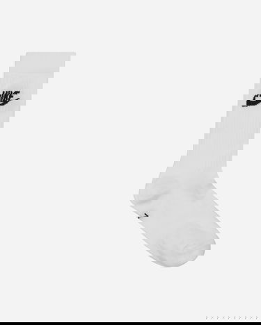 Undertøj og sokker Nike Everyday Essential Crew Socks 3-Pack Hvid | DX5025-100, 3