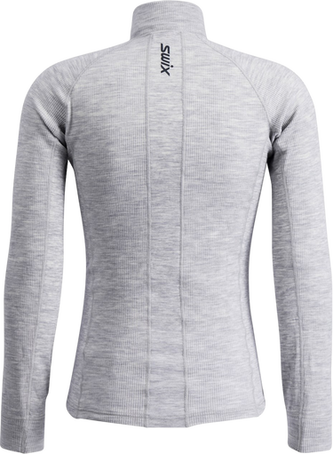 T-shirt SWIX RaceX Merino Half Zip Top Grå | 10120-23-10107, 3