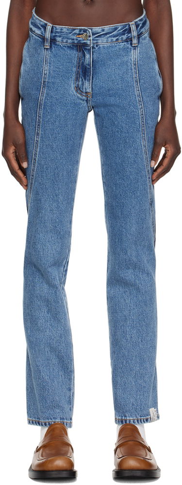 Jeans ADER ERROR Curved Seam Jeans Blå | BN01SSJE0108BL, 0