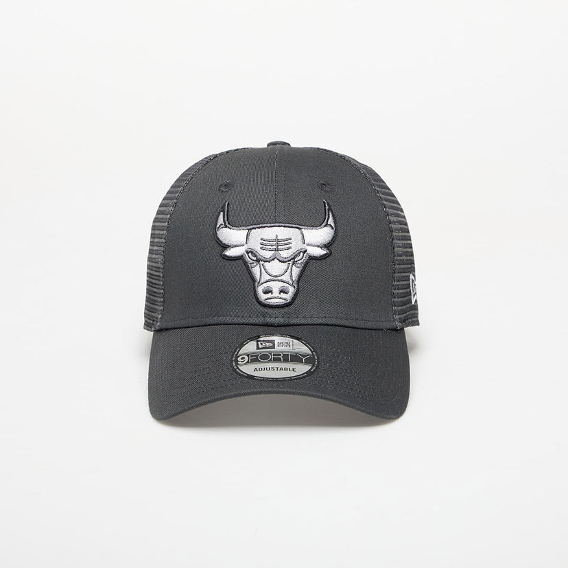 Kasket New Era Chicago Bulls NBA 9FORTY Trucker Adjustable Cap Grå | 60667433