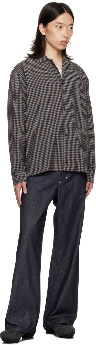 Jeans sage NATION SAGE NATION Straight Rivet Jeans Blå | S133 STRAIGHT RIVET TROUSER DENI, 3