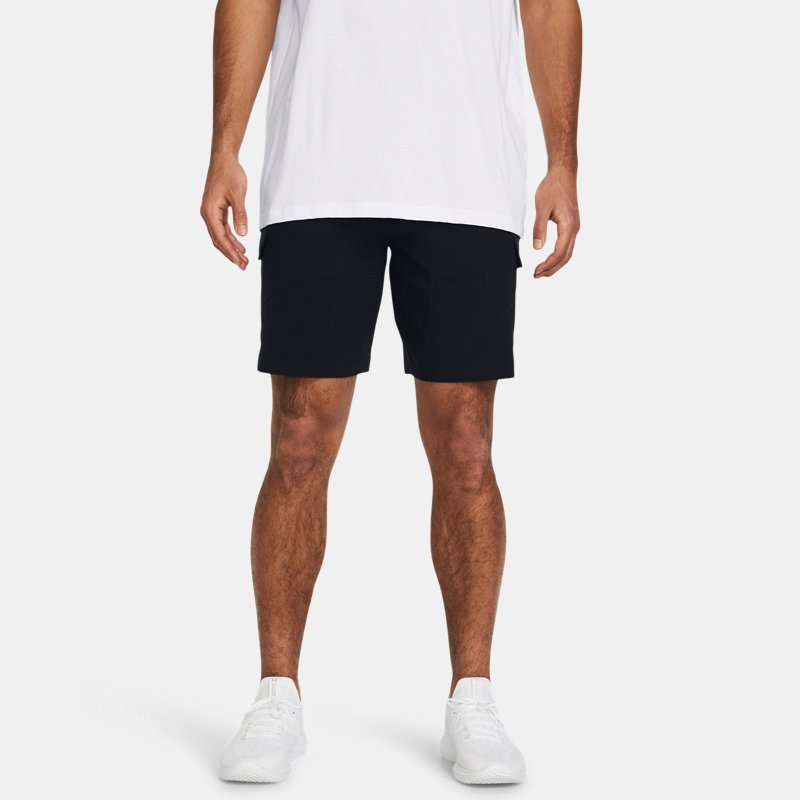 Shorts Under Armour Cargo Shorts aus Stretchgewebe für Herren Schwarz Sort | 1383022-001, 0